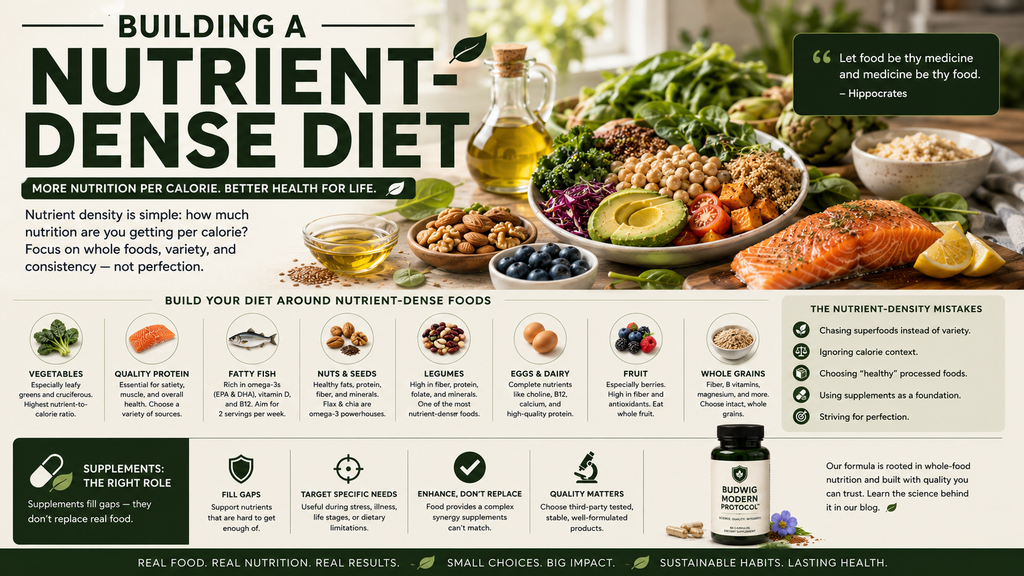 Building a Nutrient-Dense Diet