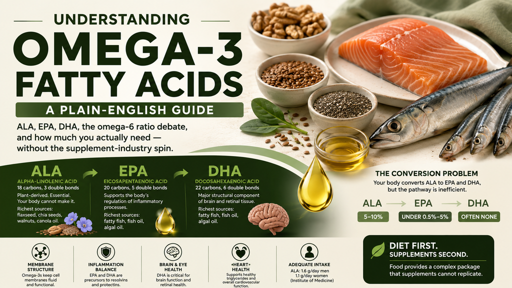 Understanding Omega-3 Fatty Acids: A Plain-English Guide