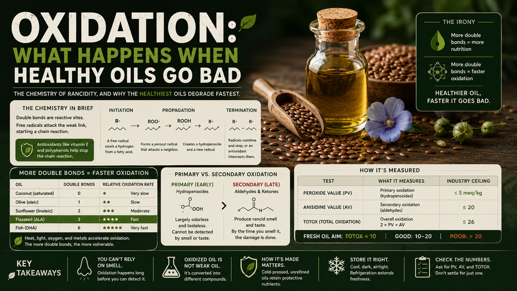 Oxidation: What Happens When Healthy Oils Go Bad