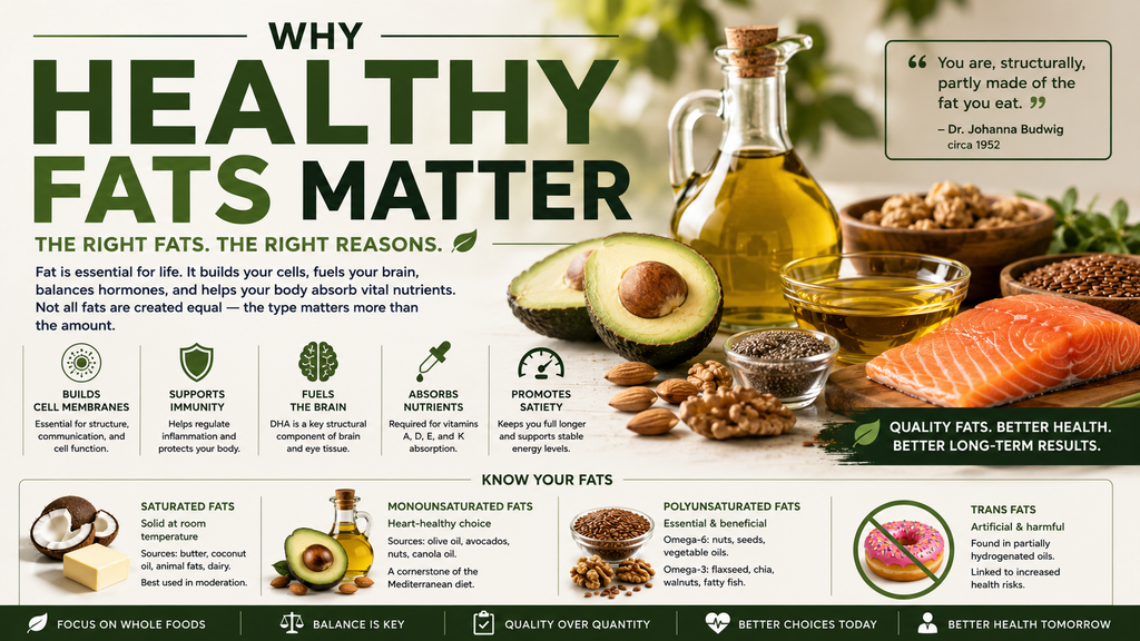 Why Healthy Fats Matter